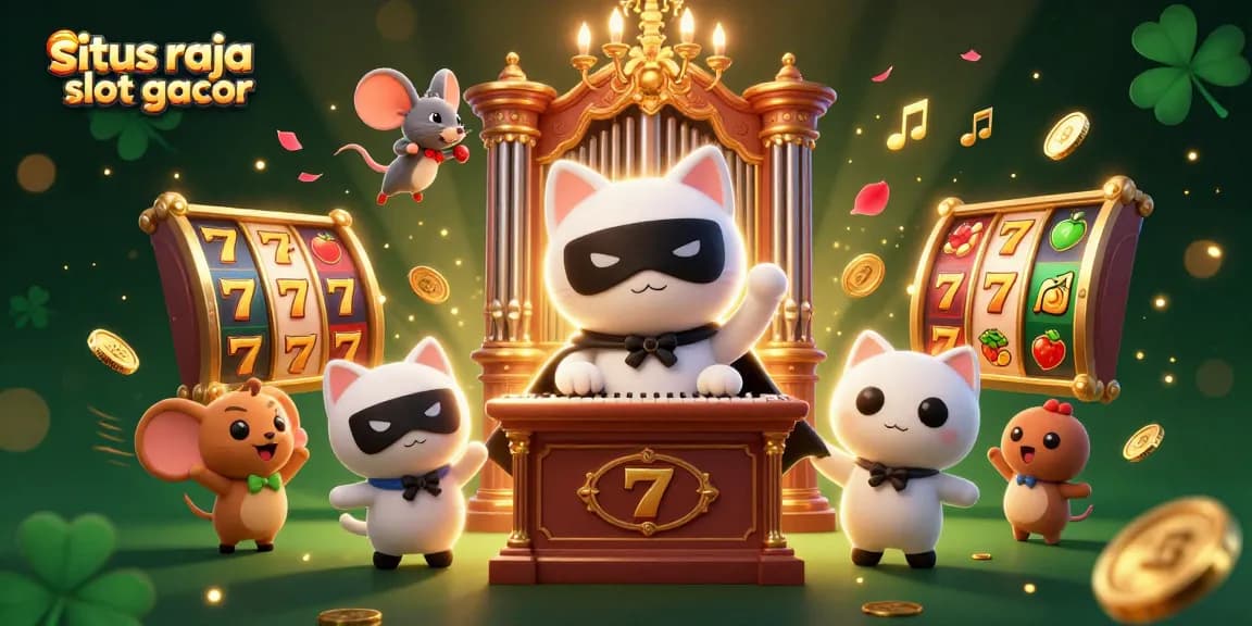 Menangkan pengalaman menarik di situs raja slot gacor dengan ilustrasi slot dan petualangan yang seru.