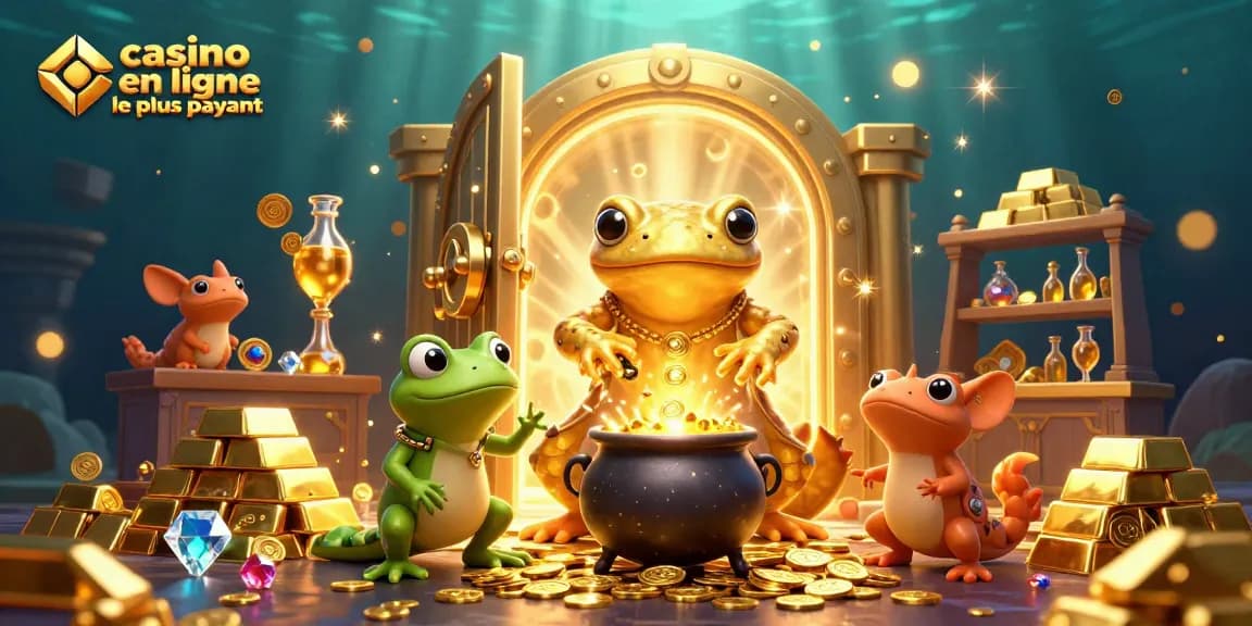 Gagnez des gains au casino en ligne le plus payant avec une illustration dynamique de minerai transmuté en or