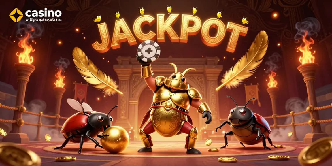 Vivez l'excitation des gains avec le casino en ligne qui paye le plus, un combat épique et des gains en or.