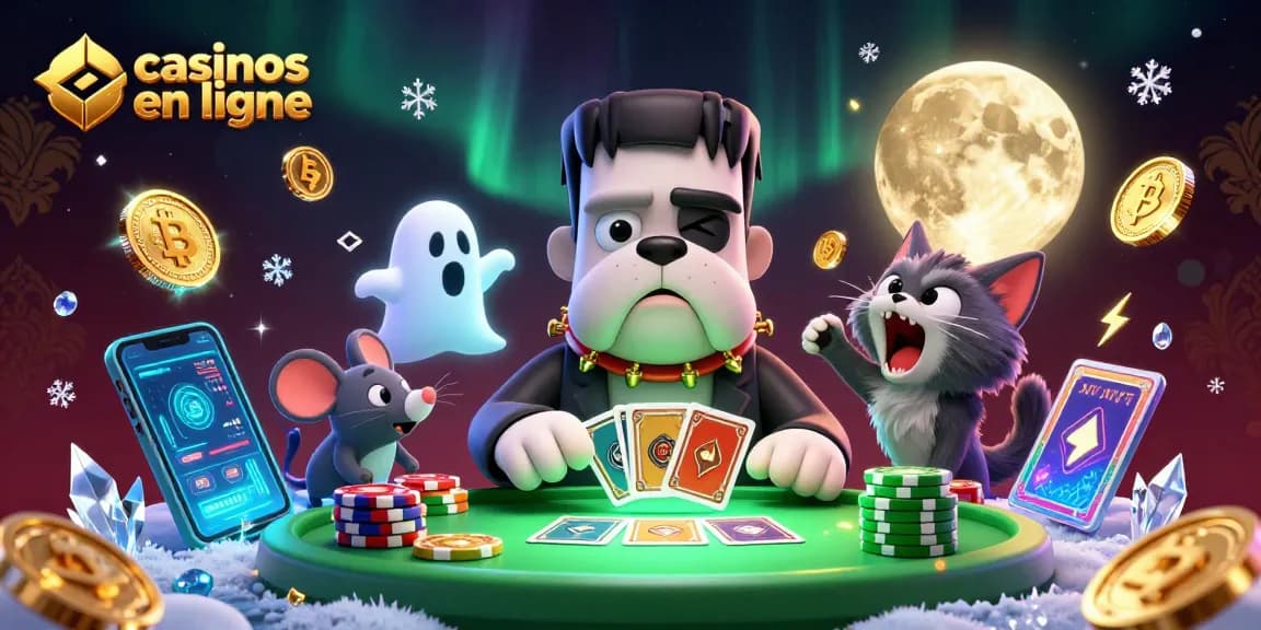Révélez les secrets des casinos en ligne en jouant avec des créatures fantastiques dans un décor captivant.