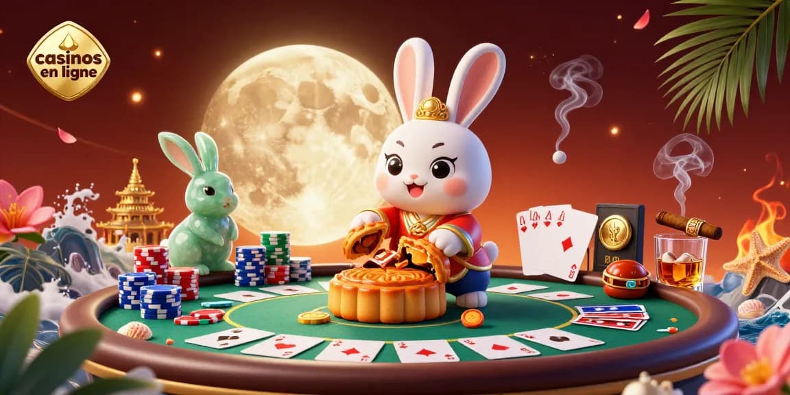 Déclenchez l'excitation des casinos en ligne avec cette illustration captivante représentant des personnages de jeu de casino.