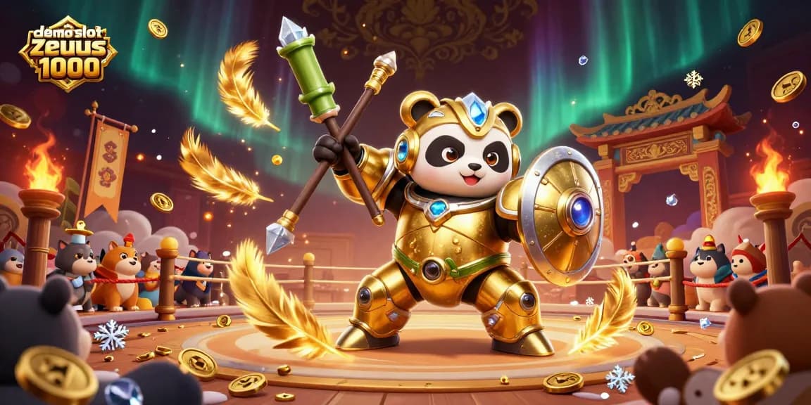 Play demo slot zeus 1000 with high-quality gaming visuals in a vibrant, action-packed arena.