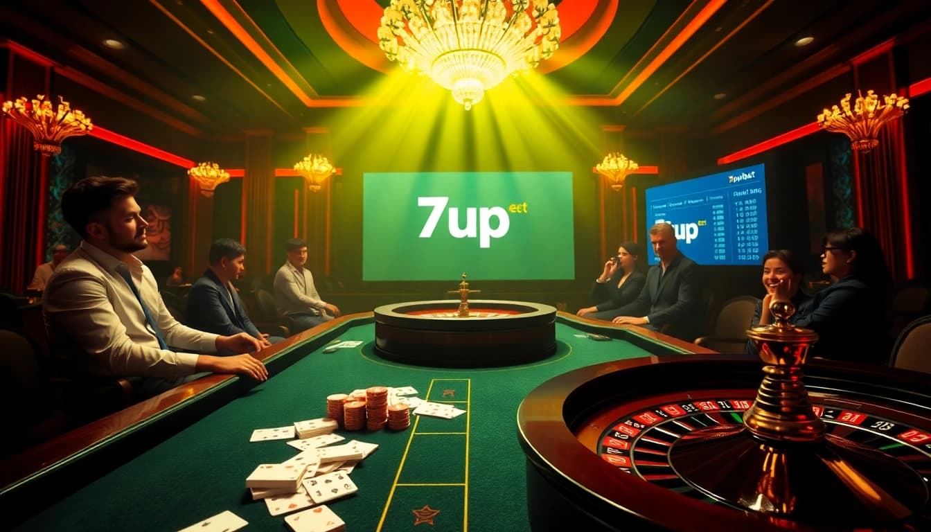 Experience the thrill of 7upbet with casino tables and live betting odds.