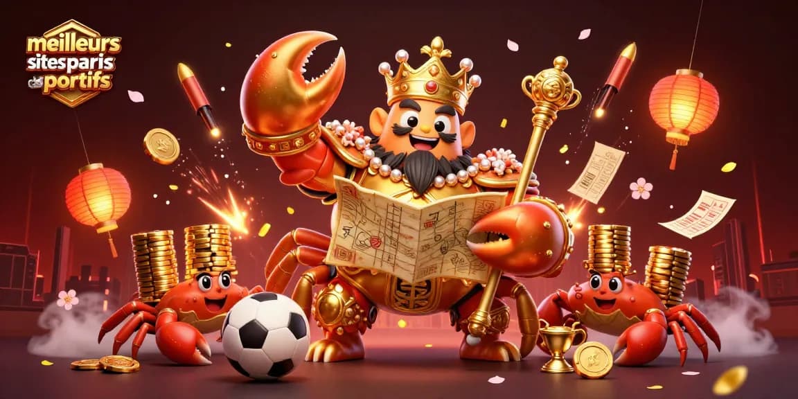 Gagnez sur les meilleurs sites de paris sportifs avec cette illustration dynamique d'une scène de casino.
