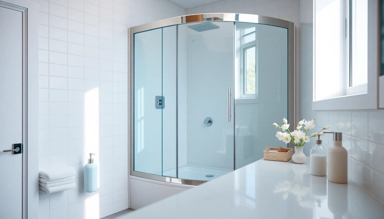Erleben Sie die Eleganz der sonni Duschkabine mit stilvollem Design und modernem Ambiente.