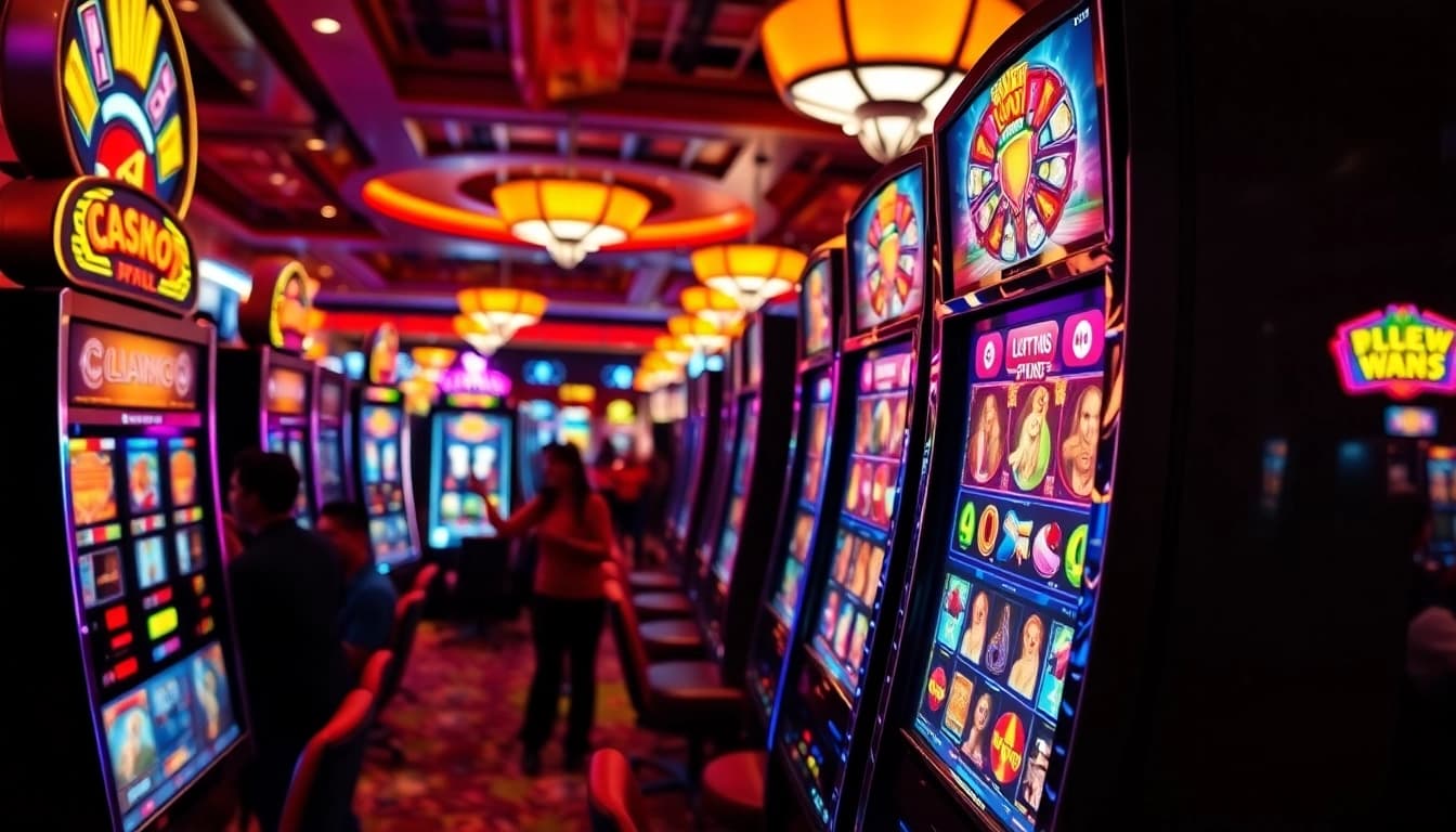 Menangkan slot gacor hari ini dengan suasana kasino yang penuh warna dan semangat.