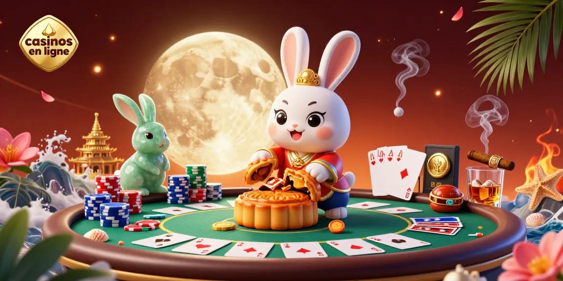 Déclenchez l'excitation des casinos en ligne avec cette illustration captivante représentant des personnages de jeu de casino.