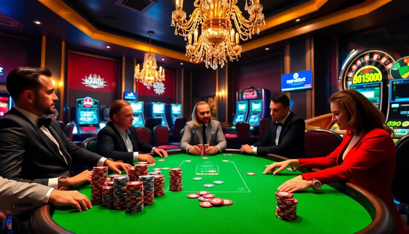 Experience thrilling poker games and vibrant gambling at Marvelbet casino.