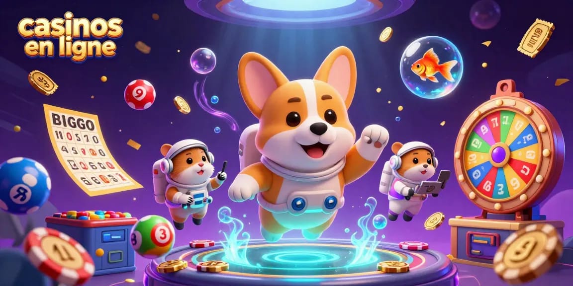 Jouez aux casinos en ligne avec ce corgi astronaute flottant dans une ambiance ludique.