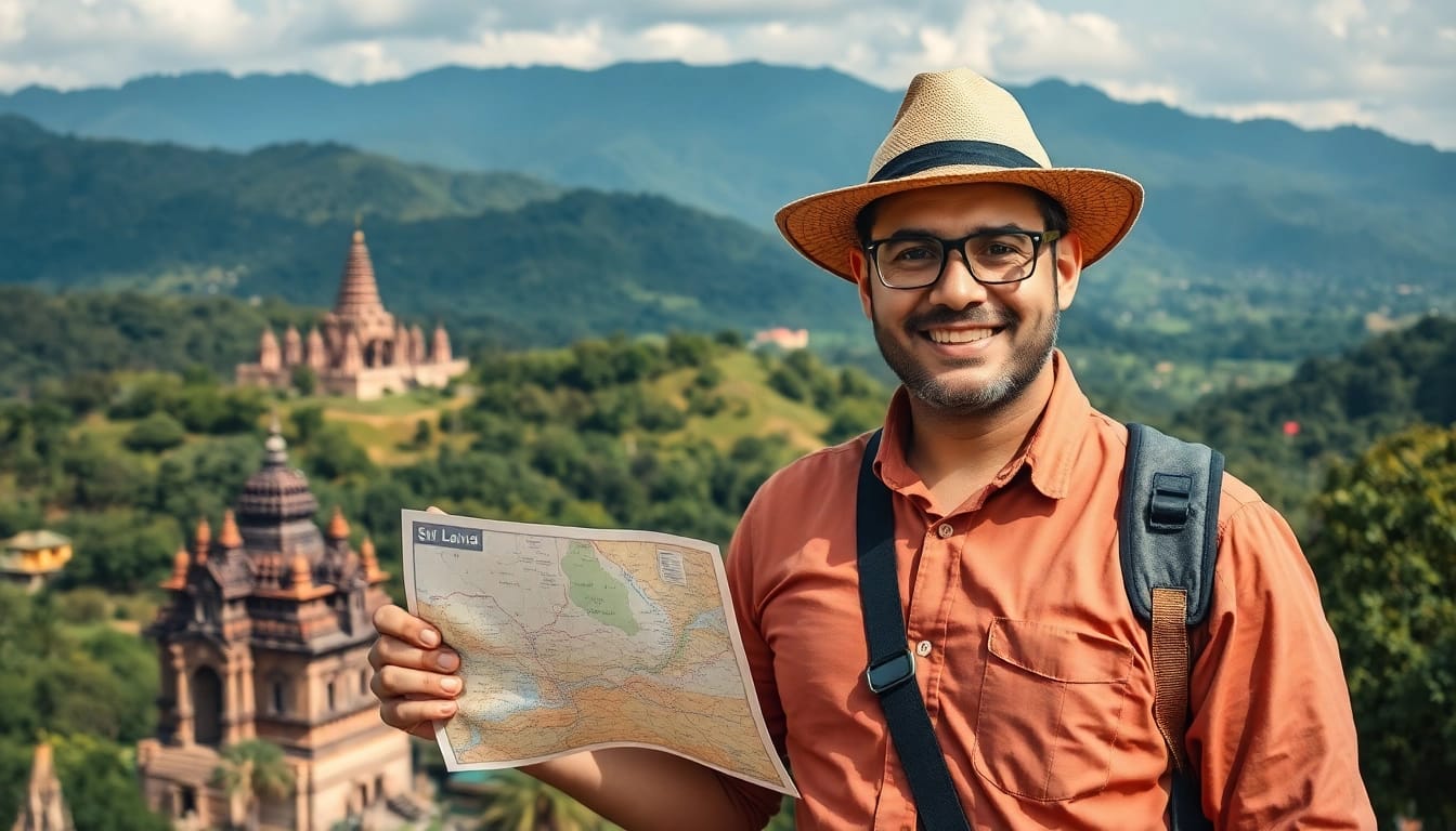 Tailored travel experiences showcased through https://privatetourssrilanka.com in vibrant scenery.