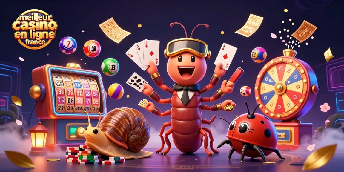 Amusez-vous avec le meilleur casino en ligne France dans un univers de jeu dynamique et coloré.