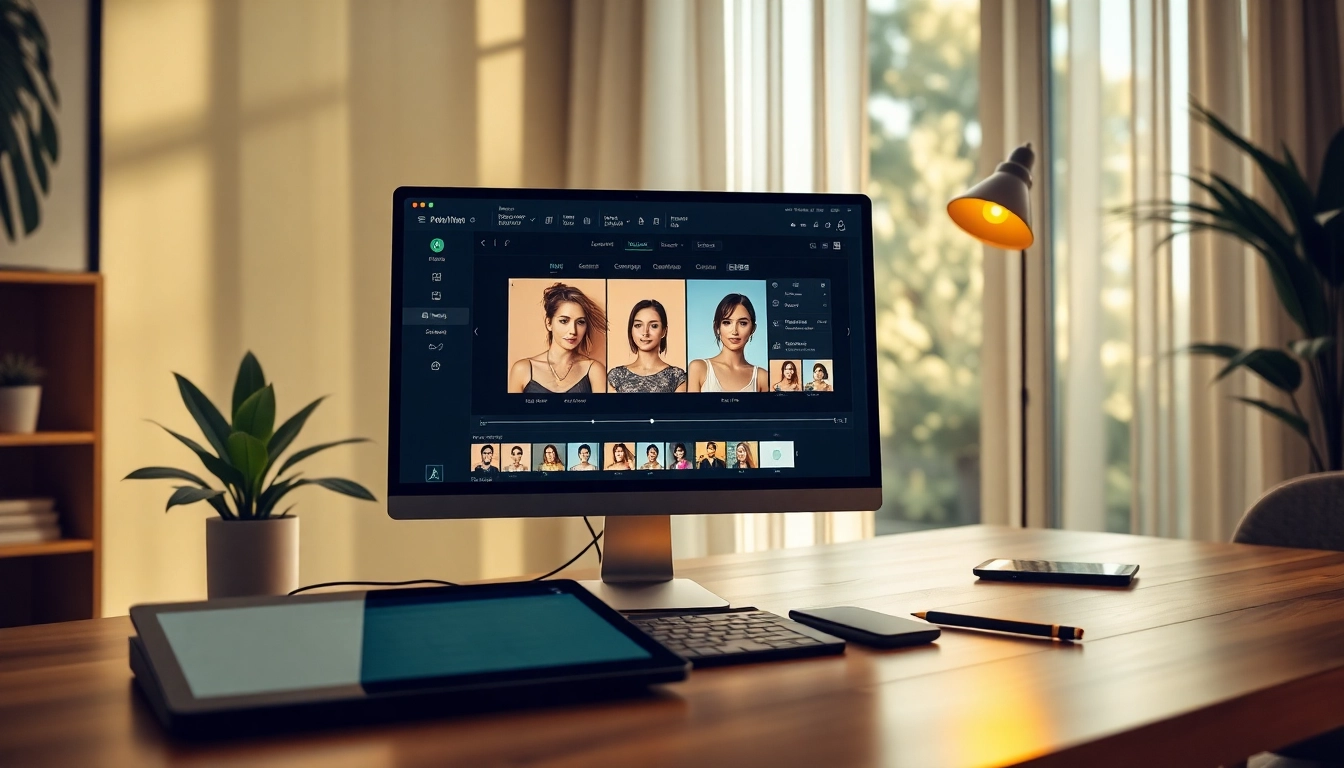 Nano Banana Pro interface in a modern workspace showcasing advanced AI image editing capabilities.