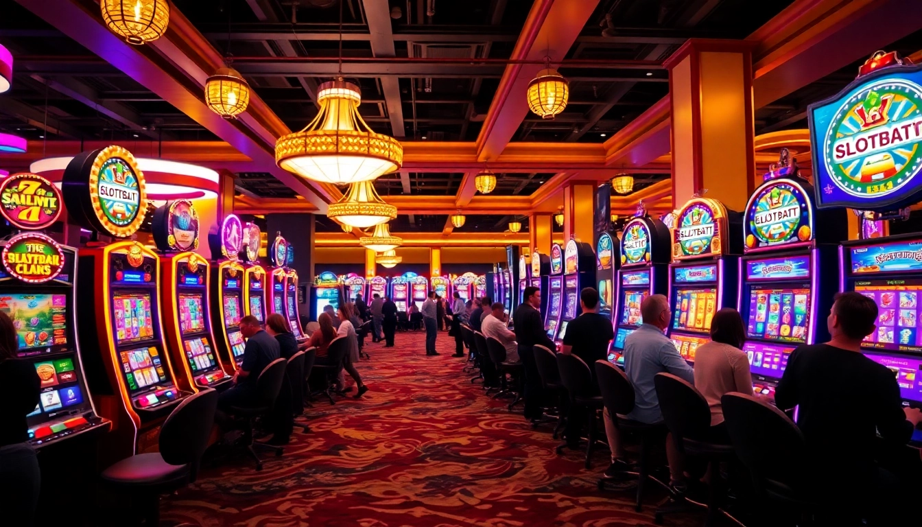 Menangkan banyak permainan slot777 di kasino dengan mesin slot yang menarik.