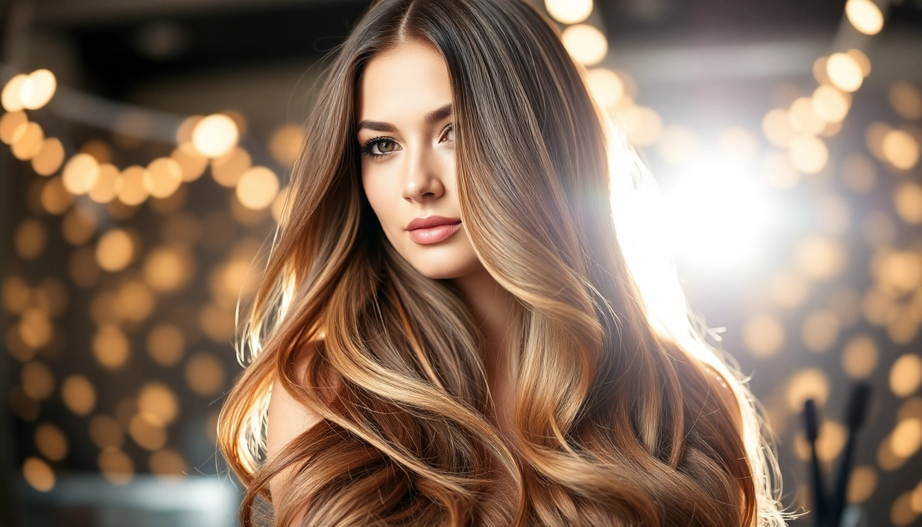 Enhance your look with genius weft hair extensions, beautifully blended for a seamless finish.