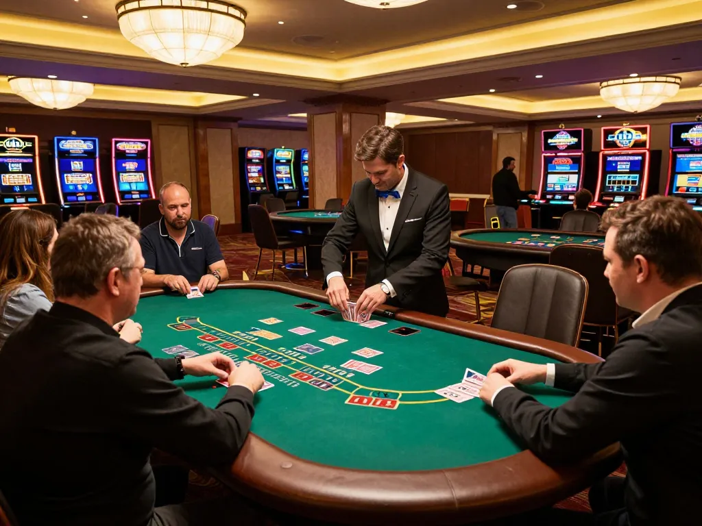 Nohu offers immersive Baccarat gameplay with a professional dealer amidst a luxurious casino ambiance.