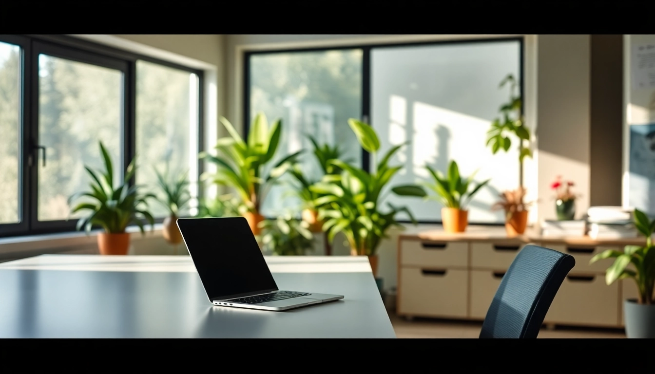 Find my true calling with a professional working in a serene office environment.