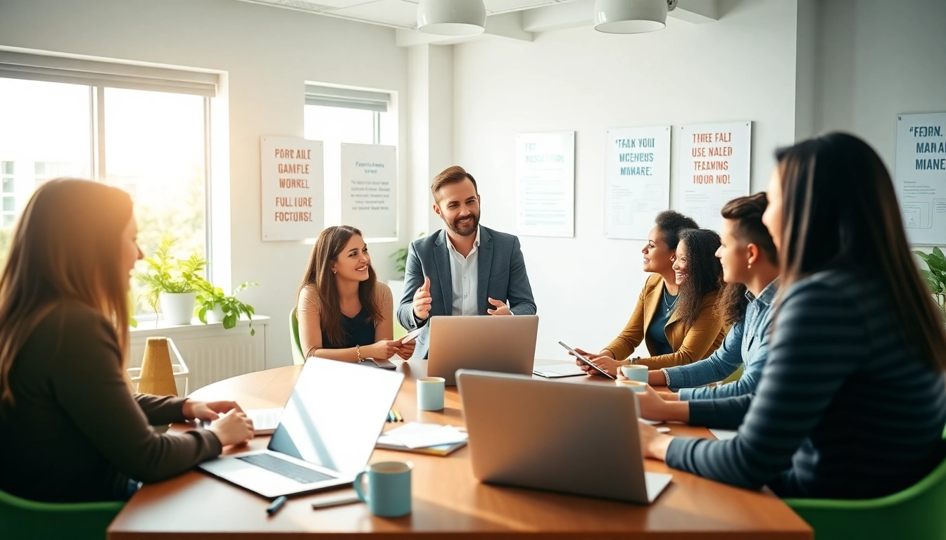 Enhancing skills through professional development coaching in a collaborative office setting.