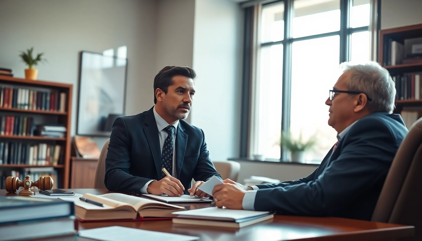Consultation with a Brooklyn Estate Planning Lawyer in a modern office for legal advice.