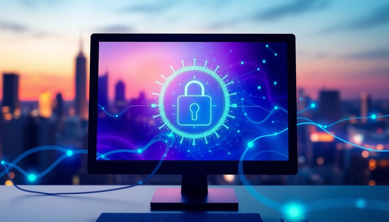 Understanding the vpn concept through a visual representation of network security and digital protection.