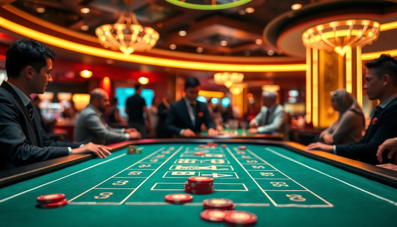 Menangkan permainan di ibet44 dengan pemain asyik dan suasana kasino yang hidup.