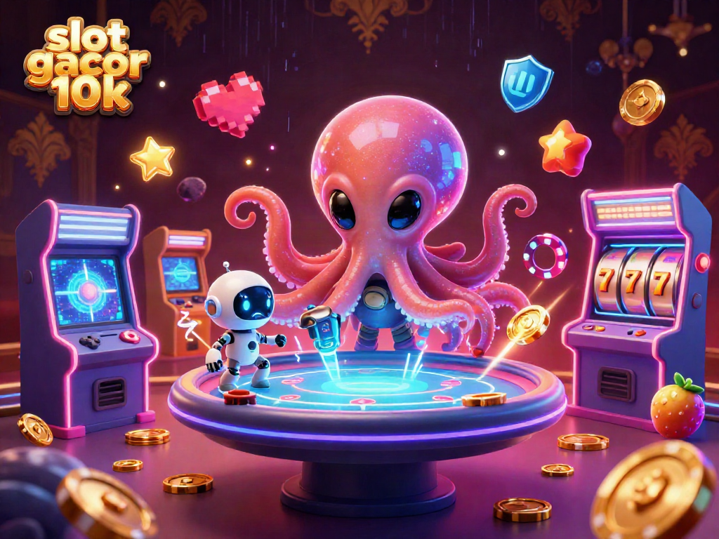 Engage with slot gacor 10k in a colorful universe of robotic companions and thrilling alien adventures!