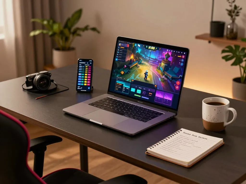 N188 game with a vibrant interface on a laptop next to a smartphone showing betting scores.