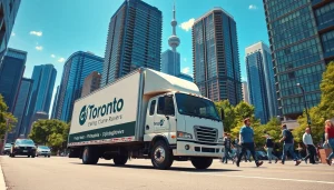 Experienced Toronto movers efficiently loading items into a moving truck in Toronto.