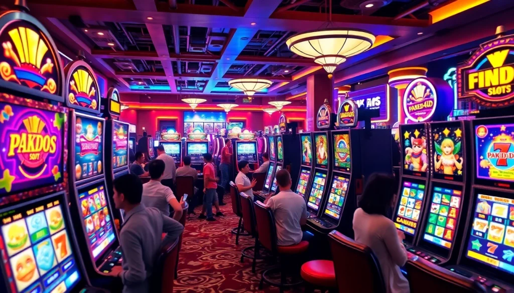 Menangkan hadiah dengan pakde4d slot yang menarik dan berwarna-warni di kasino.