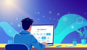 Engaging user interface of https://uu88.how/ displayed on a laptop in a professional setting.