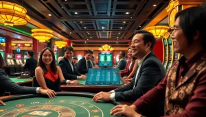 Online gambling scene at https://xx88.pizza/ showcasing engaging casino games and innovative technology.