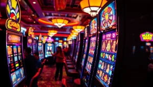 Menangkan slot gacor hari ini dengan suasana kasino yang penuh warna dan semangat.