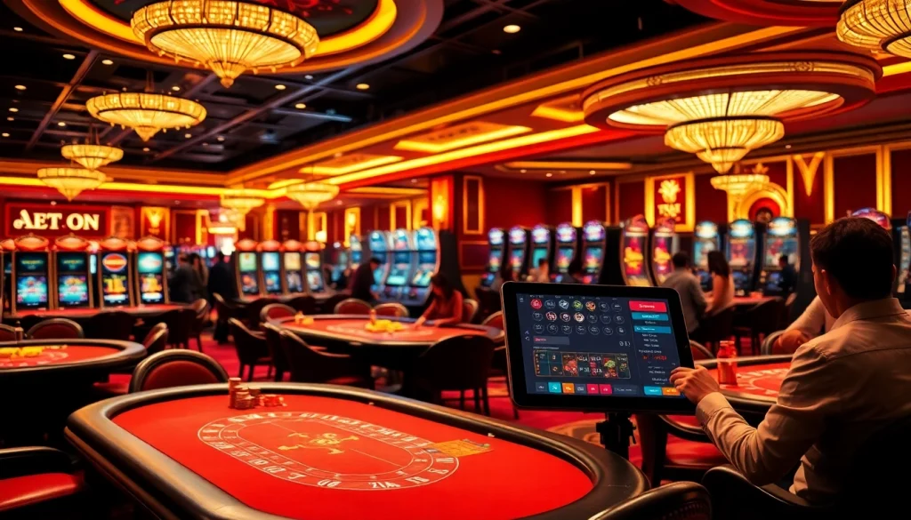 Experience the thrilling atmosphere of THABET VEGAS where players strategize and win big in various casino games.