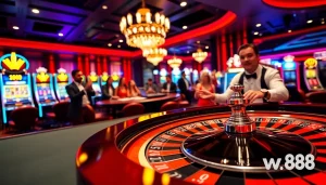 Win big with link to w88 at a luxurious casino table brimming with excitement.