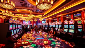 Experience the thrill of idn slot with vibrant casino gaming machines and excitement.