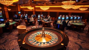 Experience excitement at MM88's elegant casino with roulette and poker games.