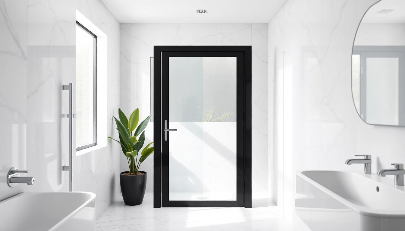 Enhancing Your Bathroom Aesthetics with Shower Door Black Frame