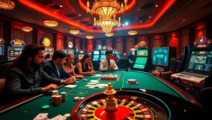Experience the excitement of RR88 with diverse gambling activities at a luxurious casino.