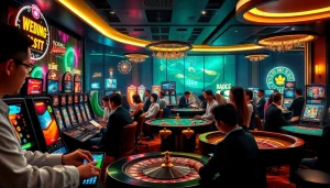 Experience excitement at FLY88 Đăng kí with vibrant digital casino games and engaged players.