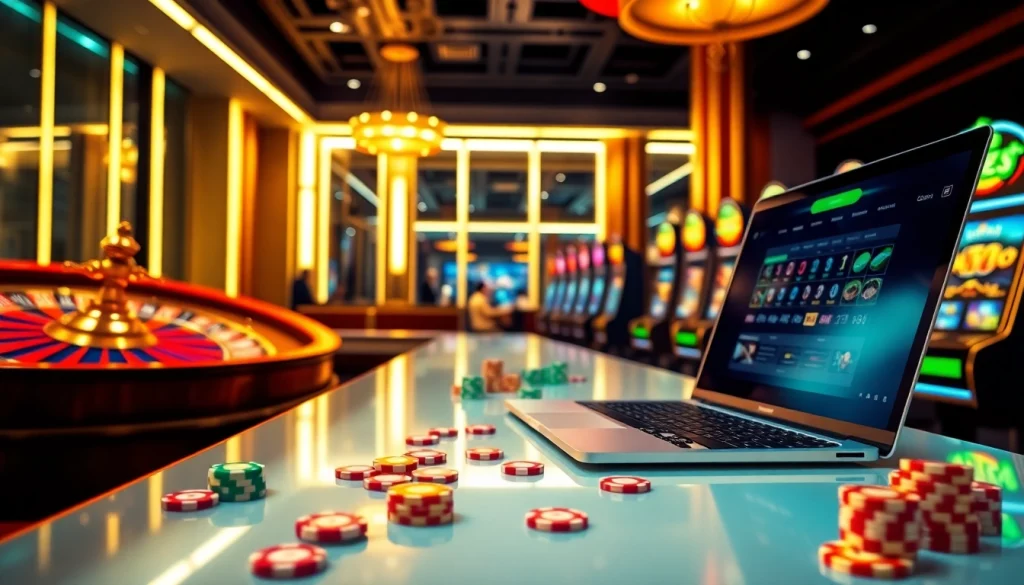 Découvrez l'excitation du casino en ligne France avec des tables vibrantes et des jeux interactifs.