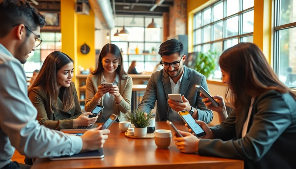 Users engaging with the Youdao translation app, highlighting its versatility in modern translation.